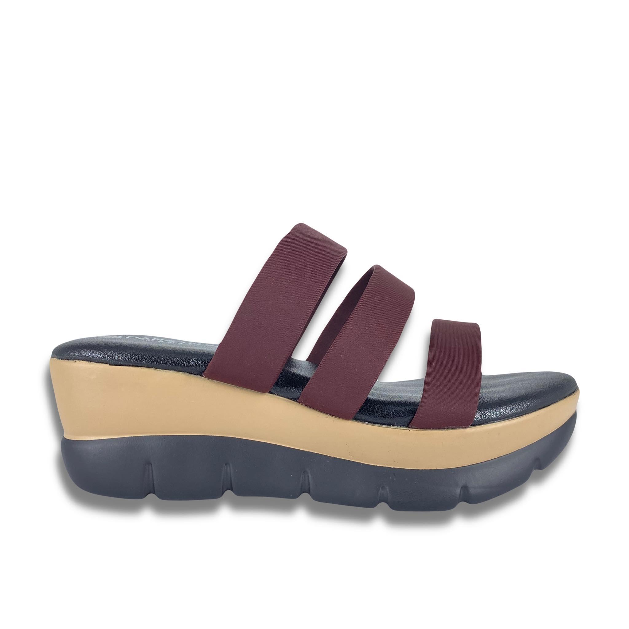 DARSAN Ladies Sandal|Maroon |Unique Design|DW-775-06